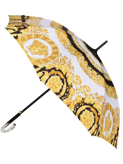 versace umbrella with perfume|Versace barocco umbrellas.